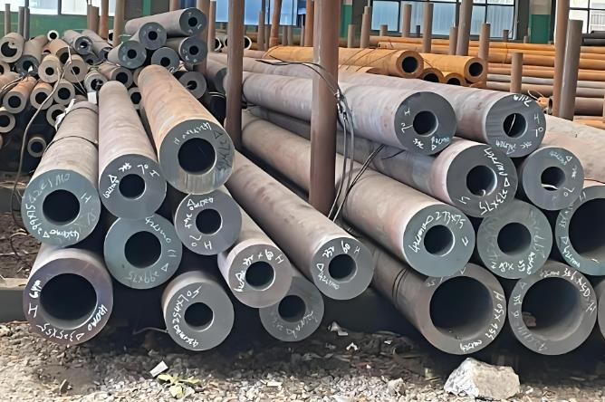 山東厚壁無(wú)縫鋼管規(guī)格主要由外徑和壁厚兩個(gè)參數(shù)決定